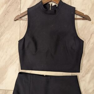 Elizabeth and James Black Sleeveless Maxi Set